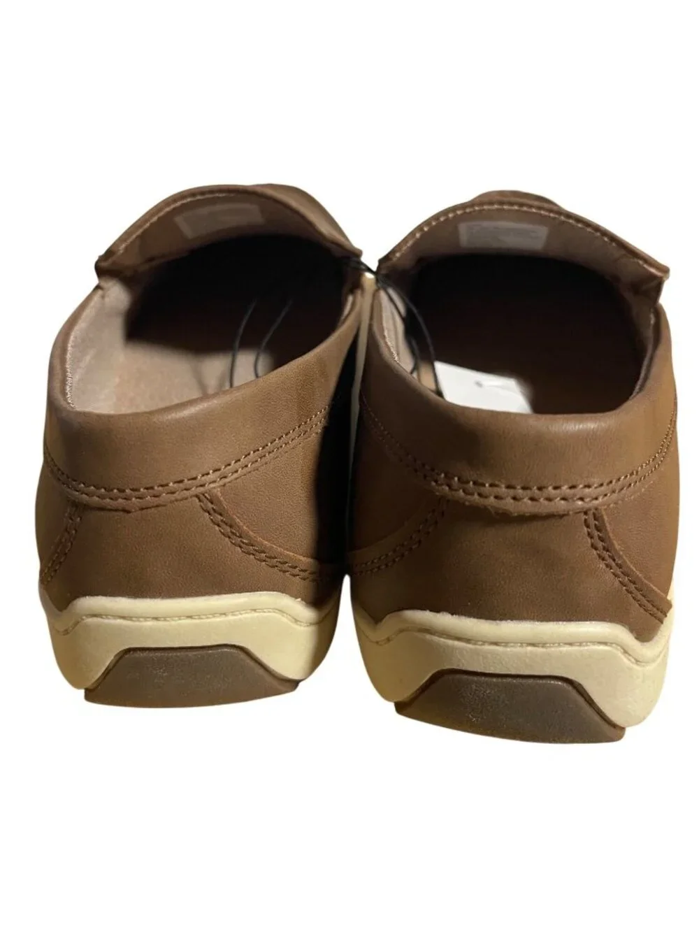 Izod Seapoint Loafers Mens 10.5 M Tan Slip On Shoes Business Casual Everyday